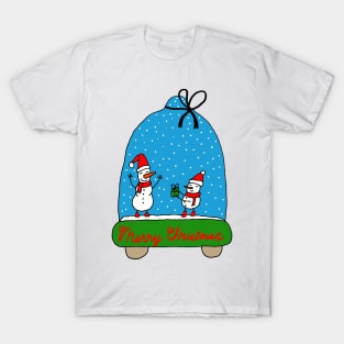 Snowman Dome T-Shirt